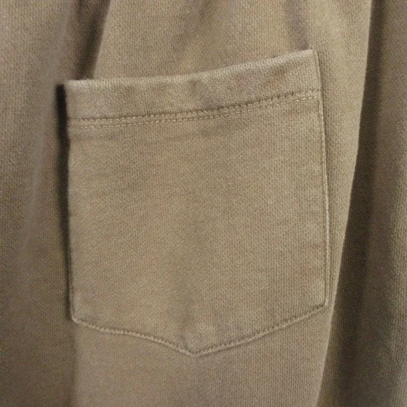 Lonely Ghost Graphic Print Sweatpants Women XL Brown Cotton Relaxed Lounge 608 - Picture 8 of 12